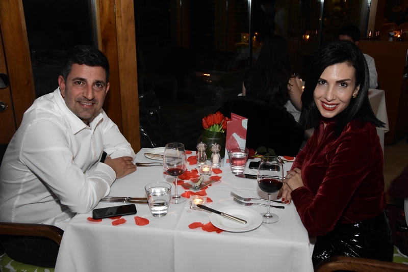 Love at le gray with an enchanting dinner at Indigo on the Roof